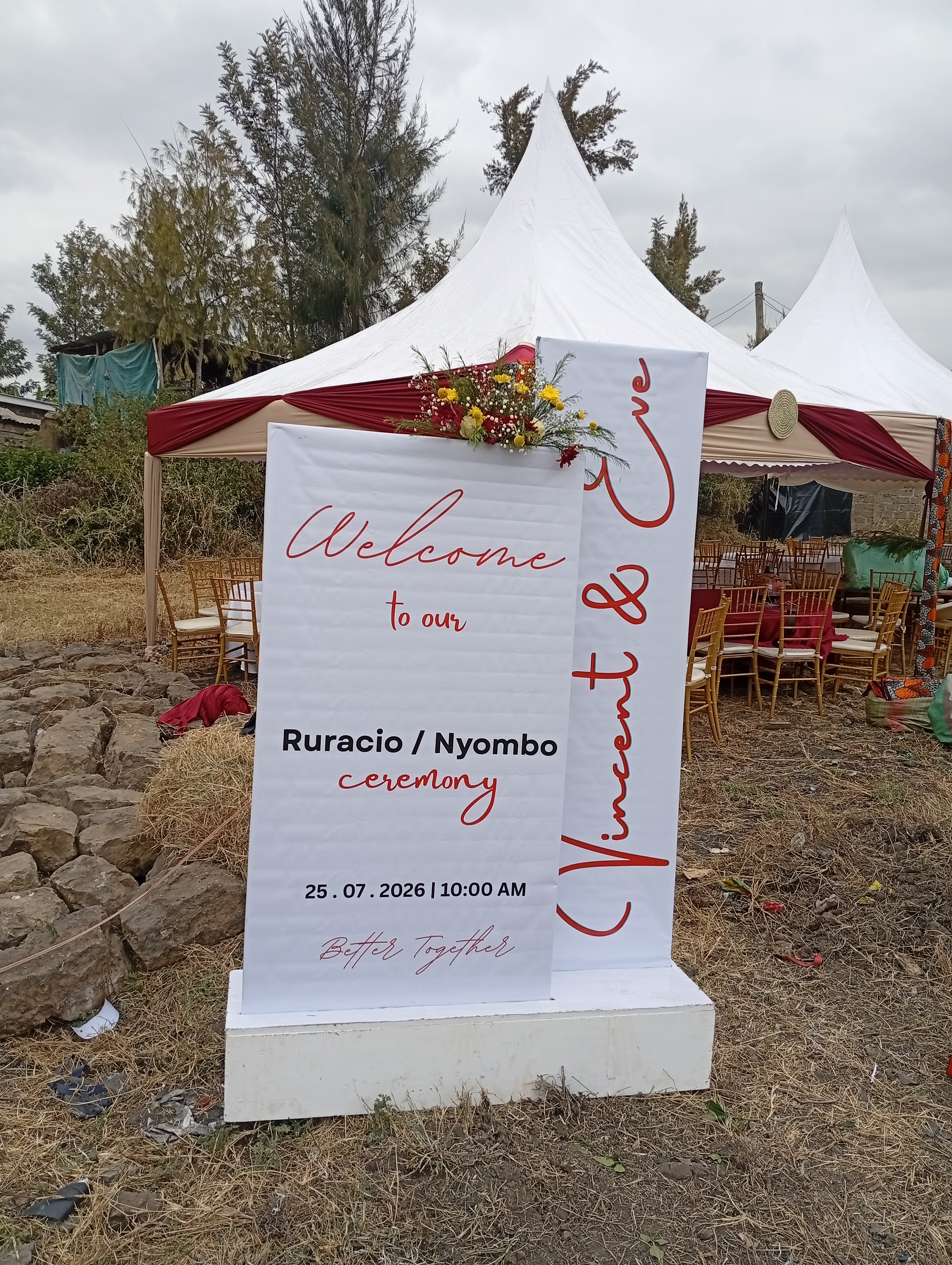 Ruracio table décor Nairobi